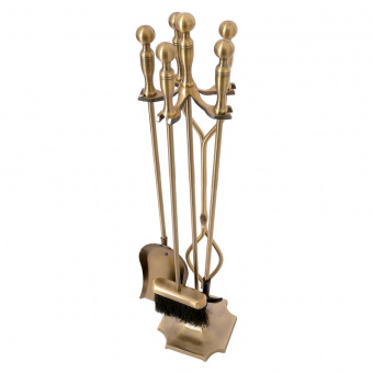 Каминный набор D51032АВ (античная латунь)